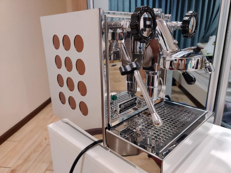 copper espresso machine
