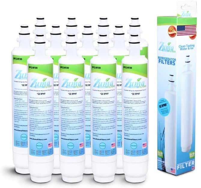 12-Pack - GE RPWF Compatible Refrigerator Water and Ice Filter best generic refrigerator water filter