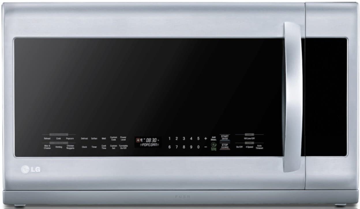quietest over range microwave
