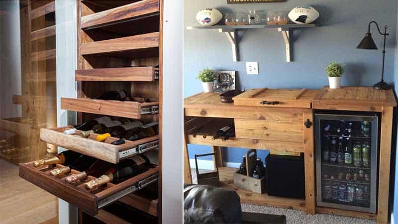 Wine Cooler Cabinet Ideas wine chiller for garage