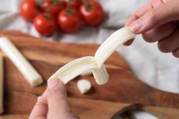 how to melt string cheese