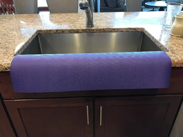 How To Keep Your Counter Looking New With Granite Countertop Sink Edge Protector 4 granite countertop sink edge protector