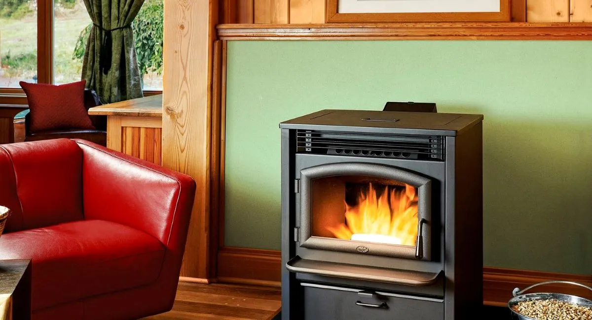 window mount pellet stove