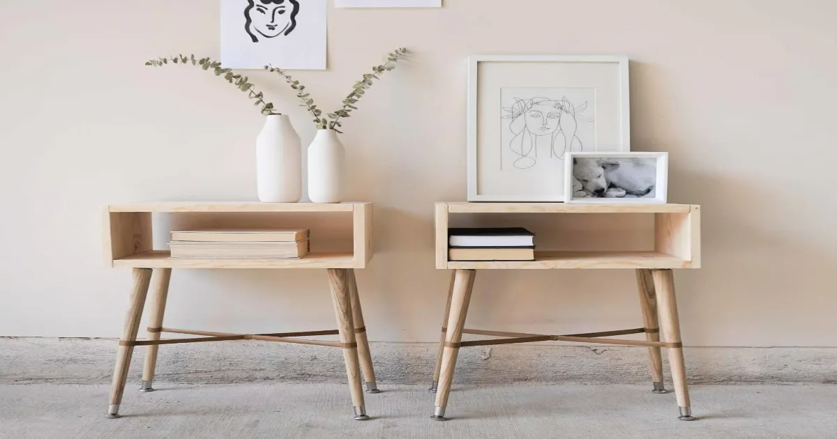 wood nightstands