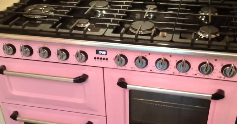 Homepage 55 Pink Gas Range