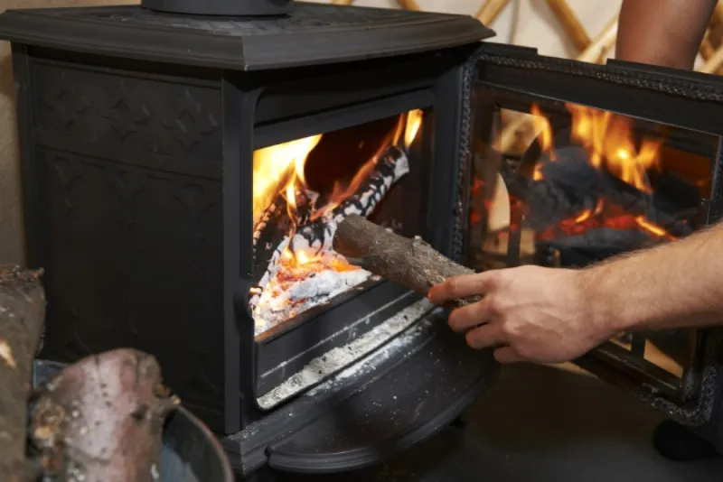 Zero Clearance Wood Stove