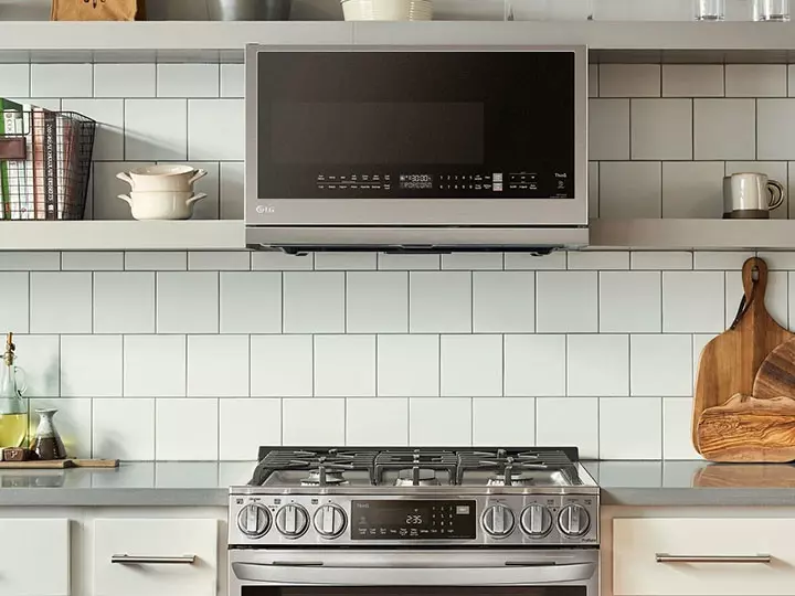 Built In Microwave With Air Fryer