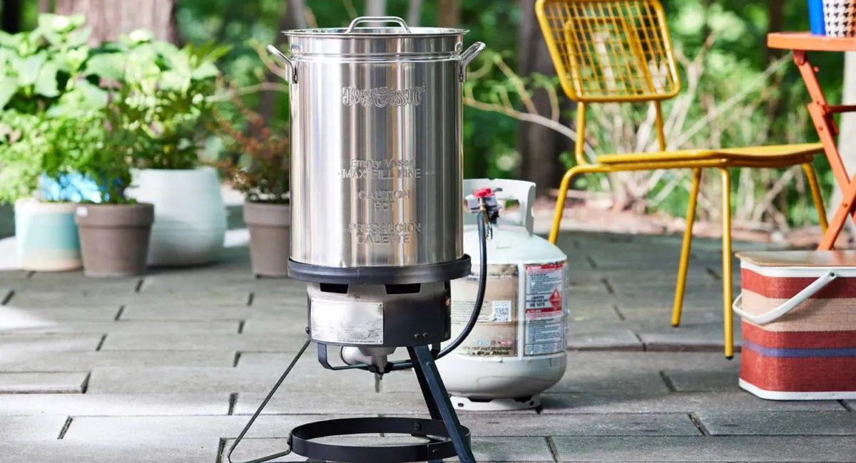 Stainless Steel Turkey Fryer Pot With Spigot: The Perfect Way To Fry A Turkey! 13 stainless steel turkey fryer pot with spigot